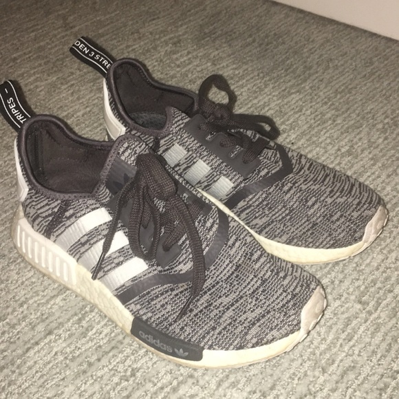 adidas Shoes - Gray glitch Adidas Nmd sneakers women’s